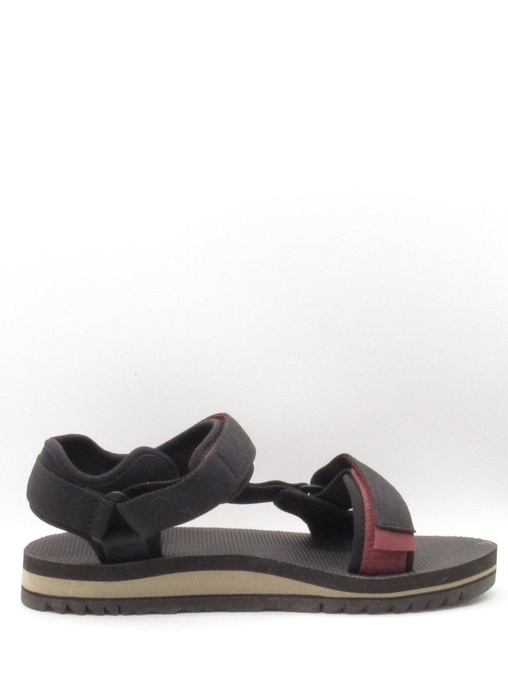 Teva Black & Red Universal Trail Strap Sandals Womens Size 7 1107709 Excel Cond - Picture 10 of 13